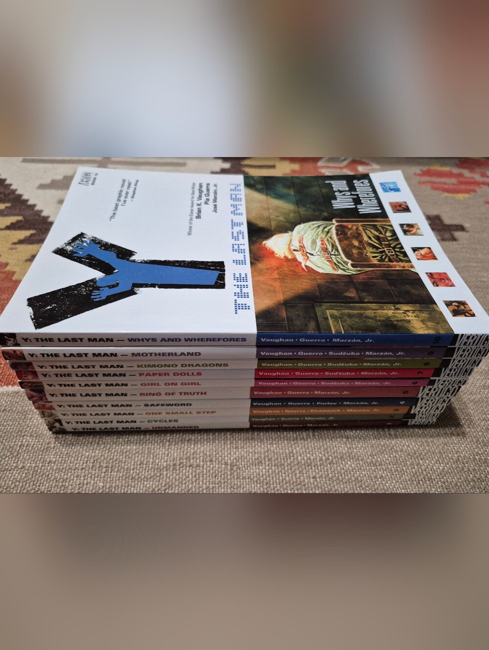 🔥Mint! Y The Last Man Complete Set Volumes 1-10 Paperback Graphic Novel Vertigo